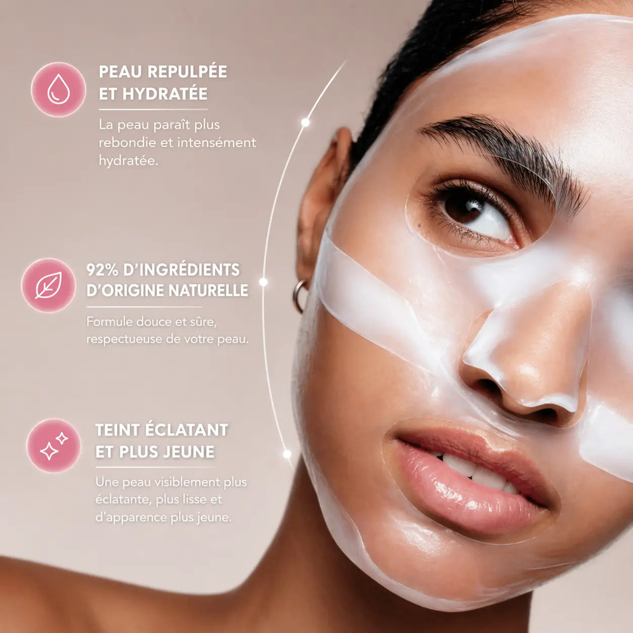 Masque Collagène Bio-Hydratant LOVELYA