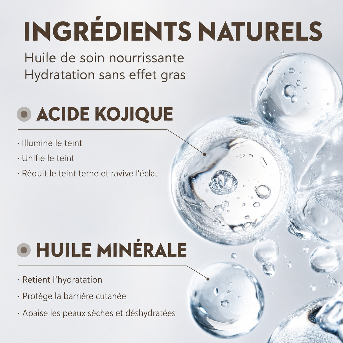 Huile Lumineuse à l'acide Kojic – vue 3