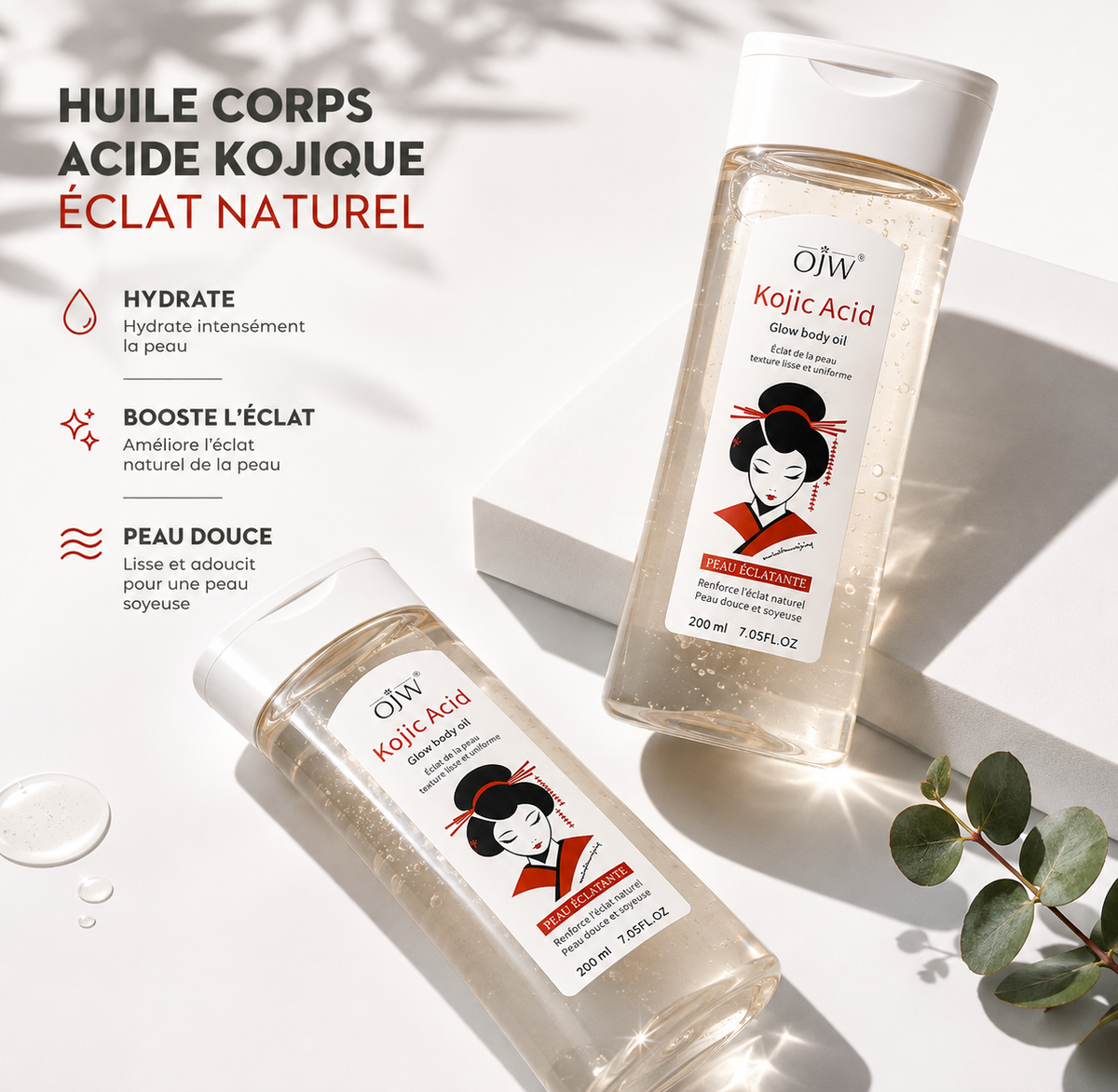 Huile Lumineuse à l'acide Kojic – vue 5