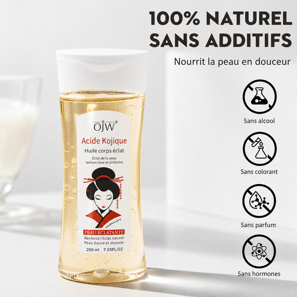 Huile Lumineuse à l'acide Kojic – vue 6