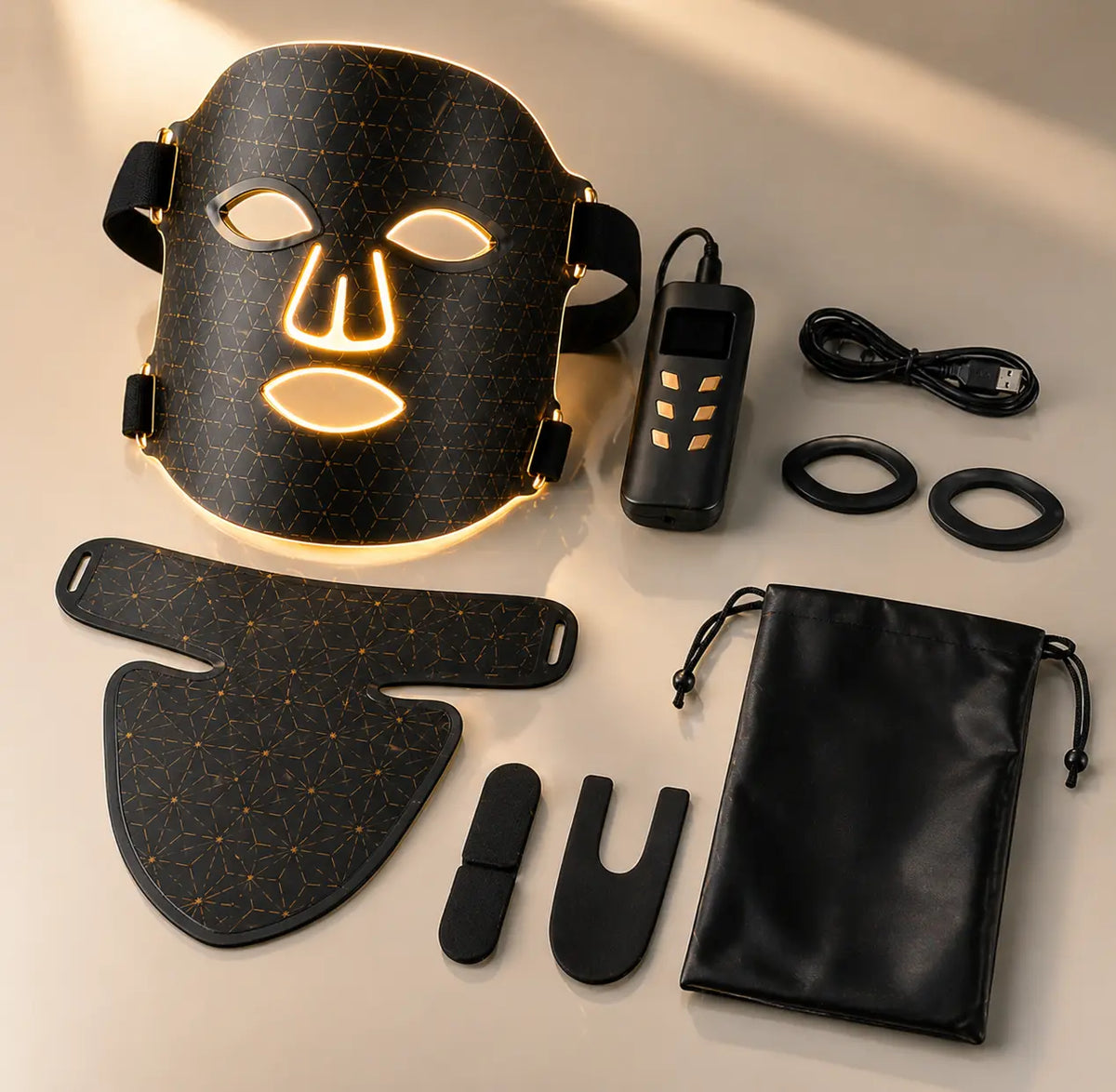 LUMIMASK™ – Masque LED Visage & Cou – vue 4