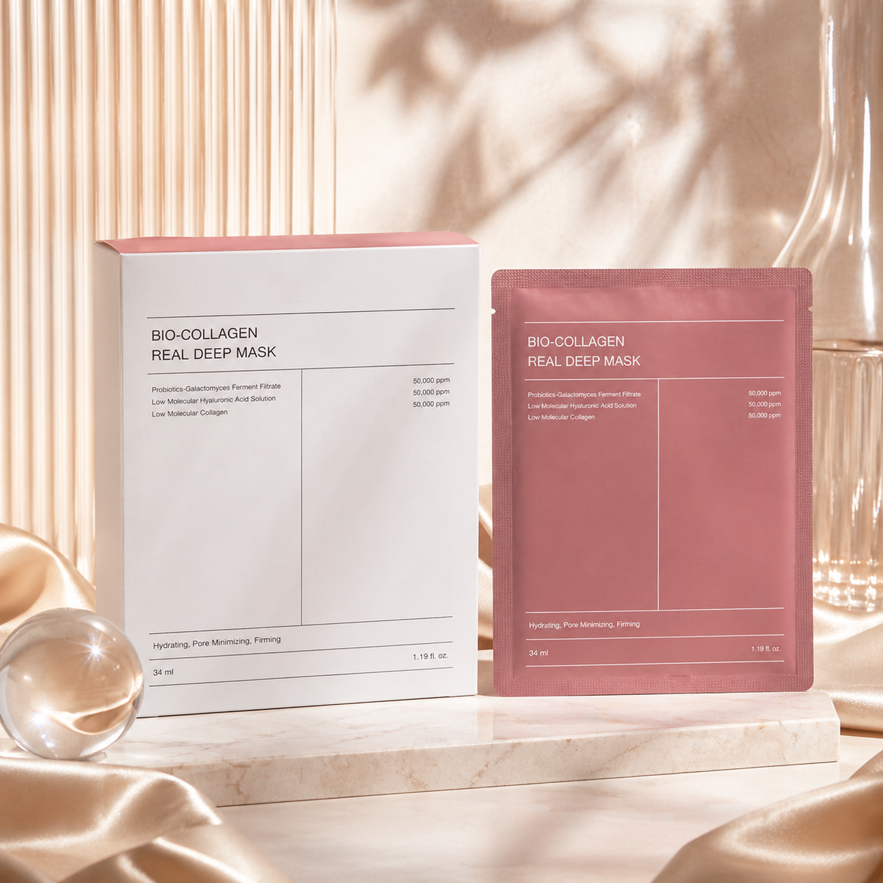 Masque Collagène Hydratant – Effet Peau Parfaite